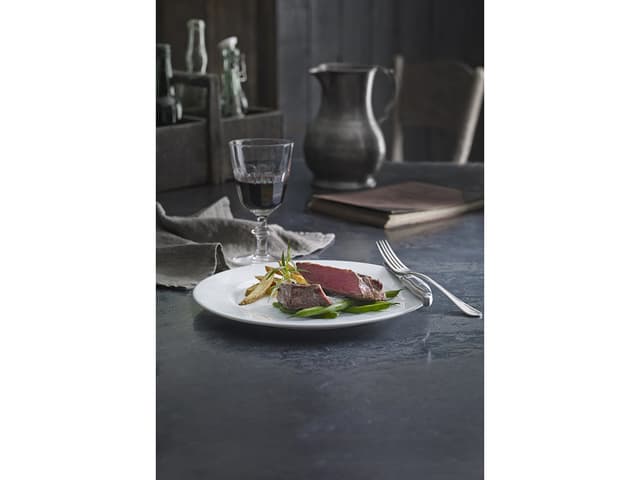 Pillivuyt Sancerre Tallerken flad Dia 28 cm Hvid