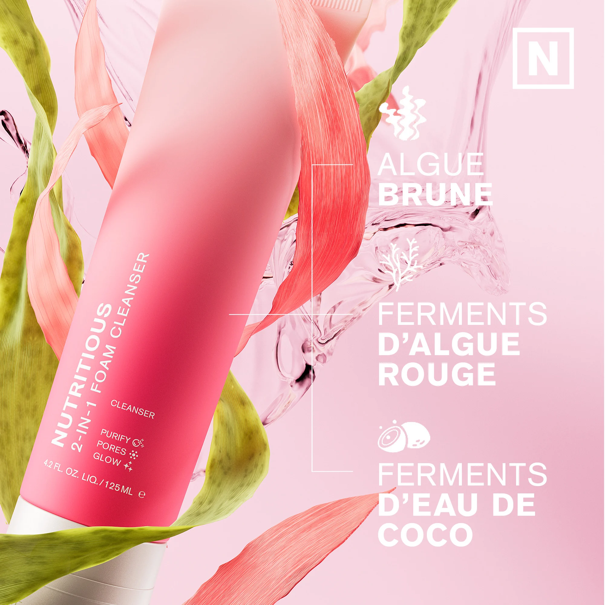 Nutritious Mousse Nettoyante 2-en-1 |