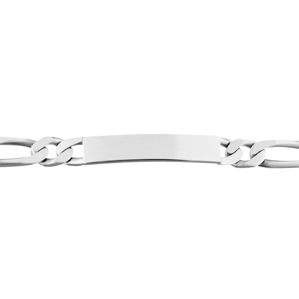 Bracelet Identité Vivian Argent Vieilli