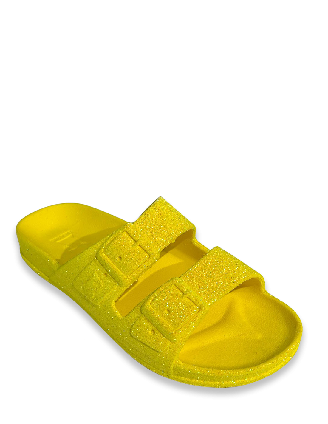 cacatoes Sandales Femme Neon Jaune Fluo