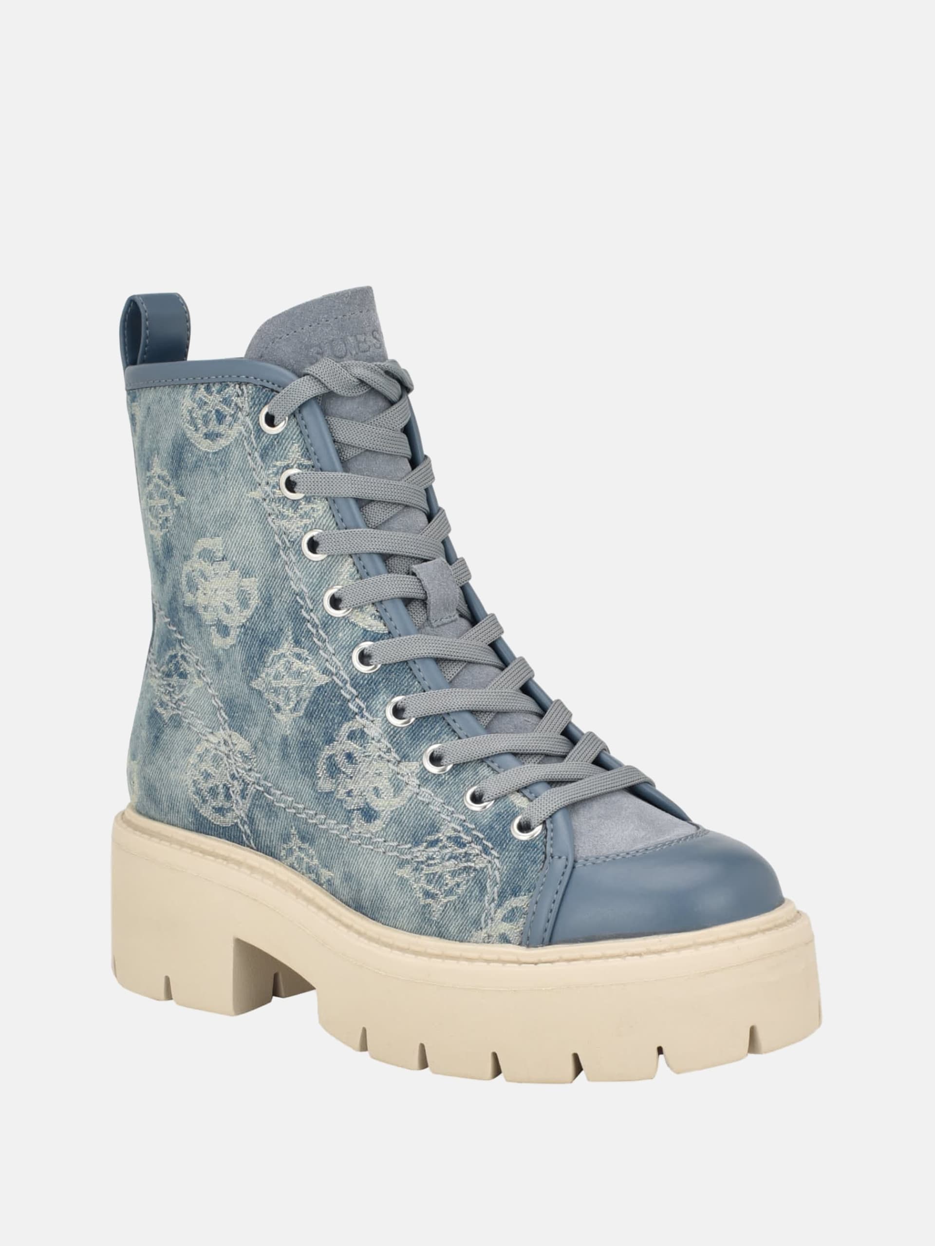 Botas utilitárias Shutter Denim Peony