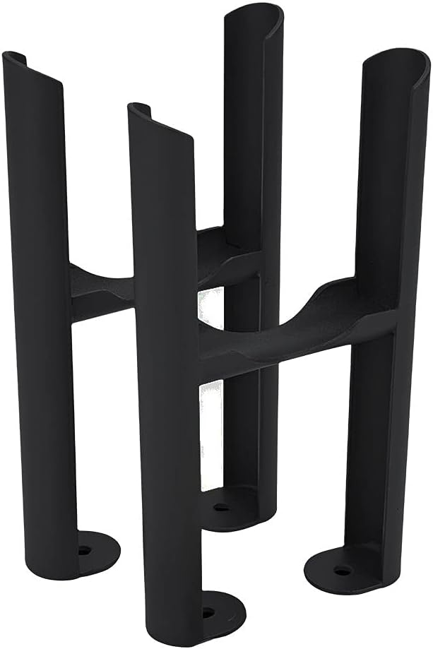 Hudson Reed Regent - Gliederheizkörper 1800mm x 380mm in Schwarz