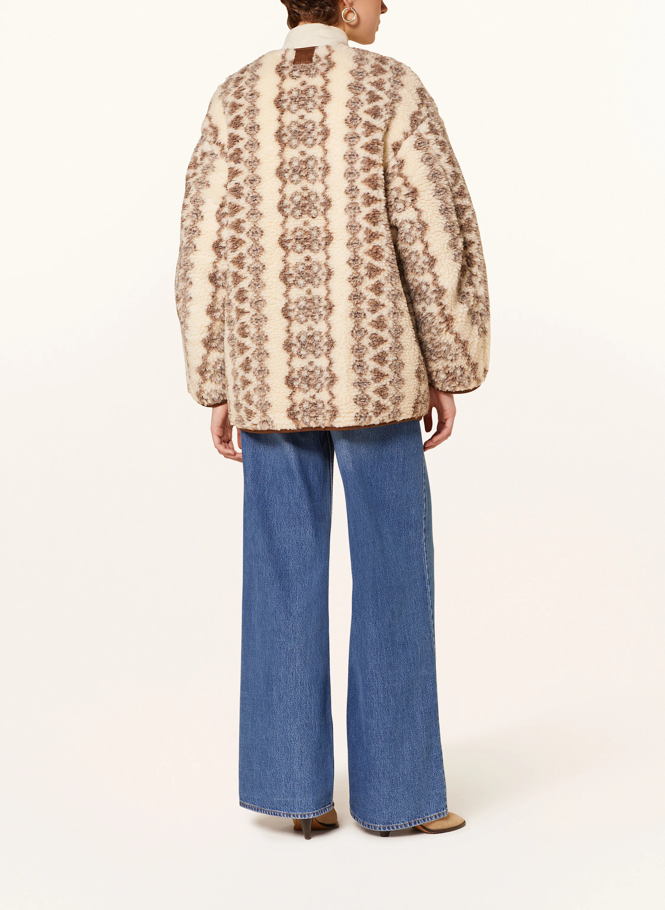 MARANT ÉTOILE Teddyfell-Jacke MEMMA zum Wenden