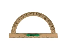 Tavlevinkelmåler, 50 cm, 180 grader