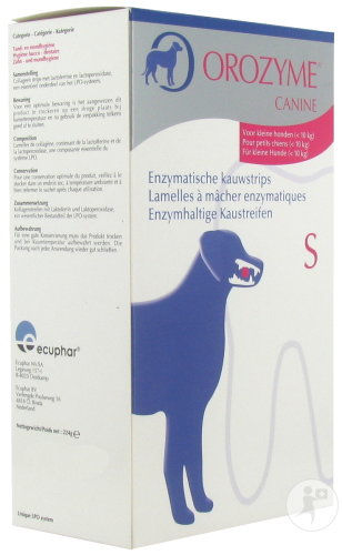 Ecuphar Orozyme Canine S Lamelles Enzymatiques Chien