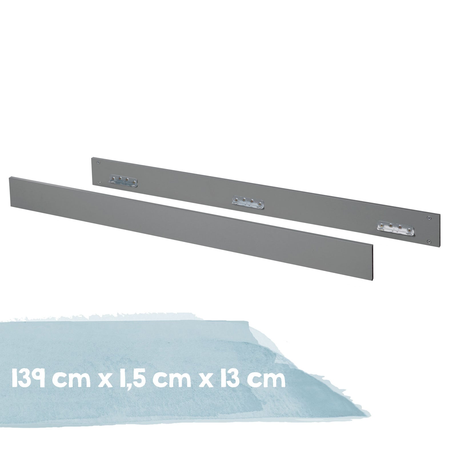 roba Umbauseiten HAUSBETT 2er Set taupe