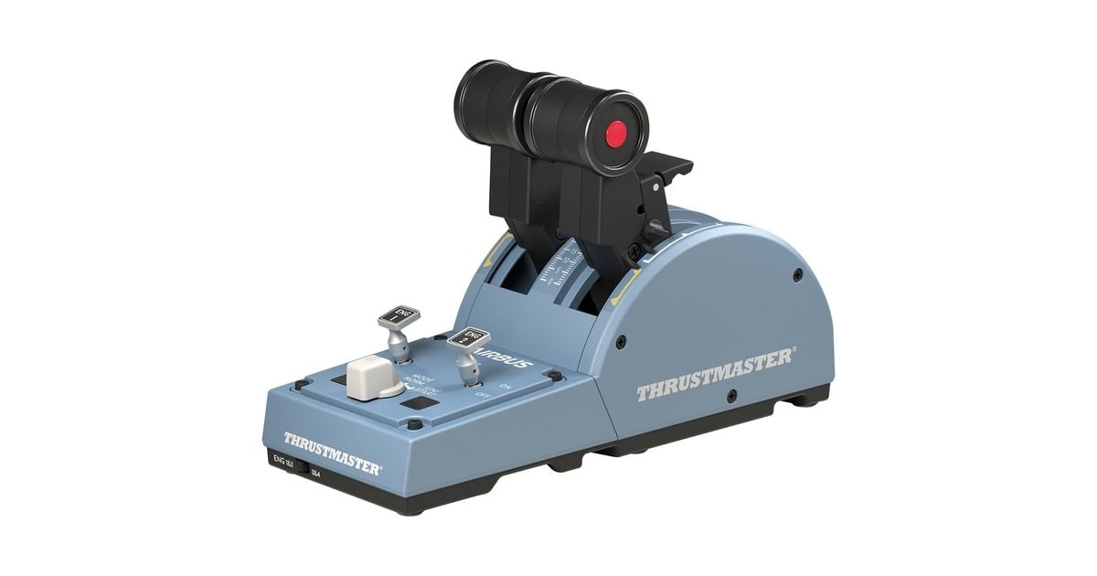 ThrustmasterTCA Quadrant Airbus Edition gaming gasregelaar  (Blauwgrijs/zwart, Pc)