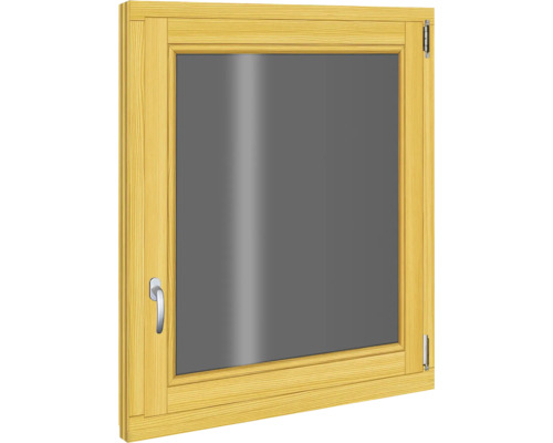 Houten raam, sparrenhout, 880x980 mm, DIN rechts