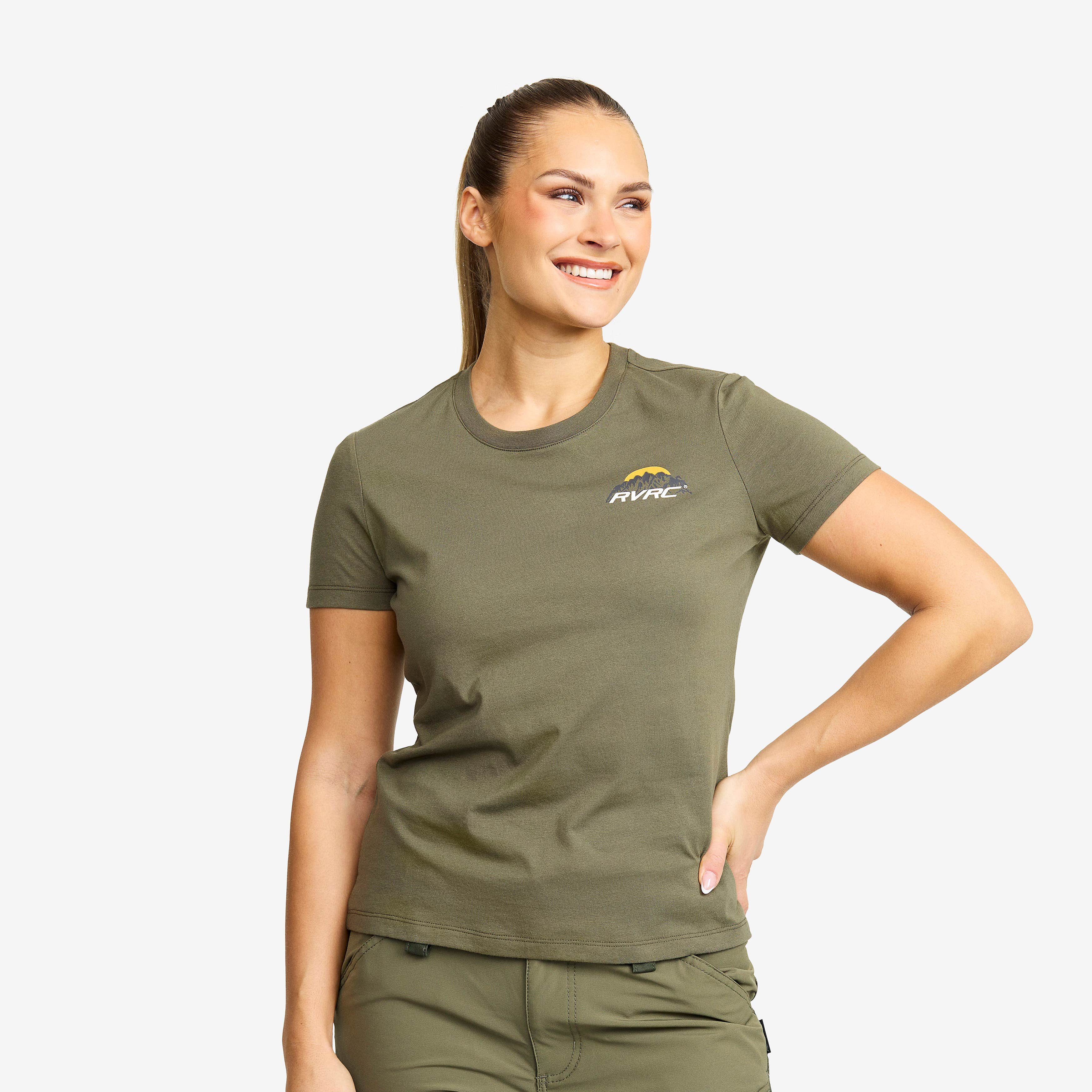 Easy Mountain Slim Fit T-shirt Dame Kalamata
