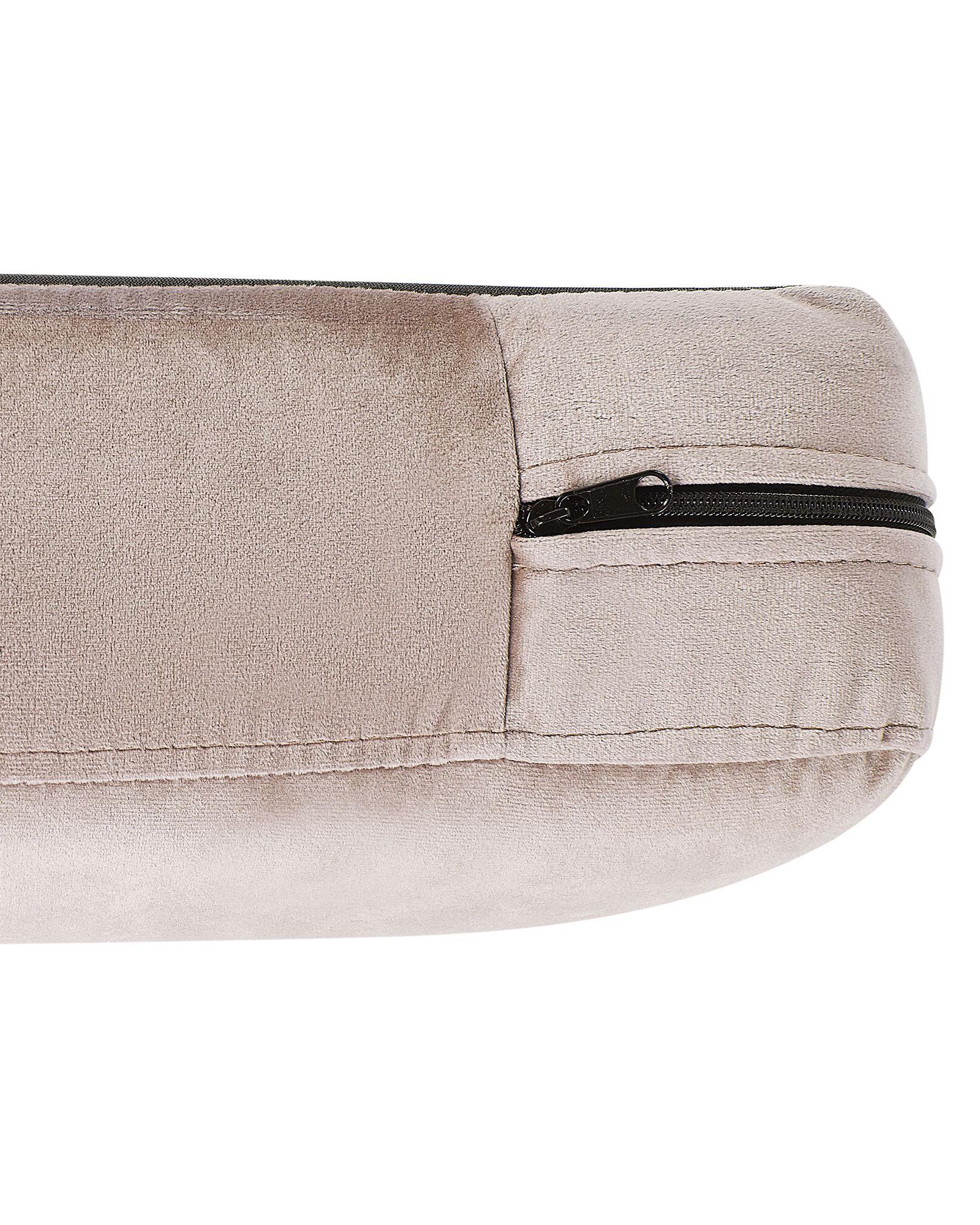 Fauteuil VIETAS Fluweel Taupe