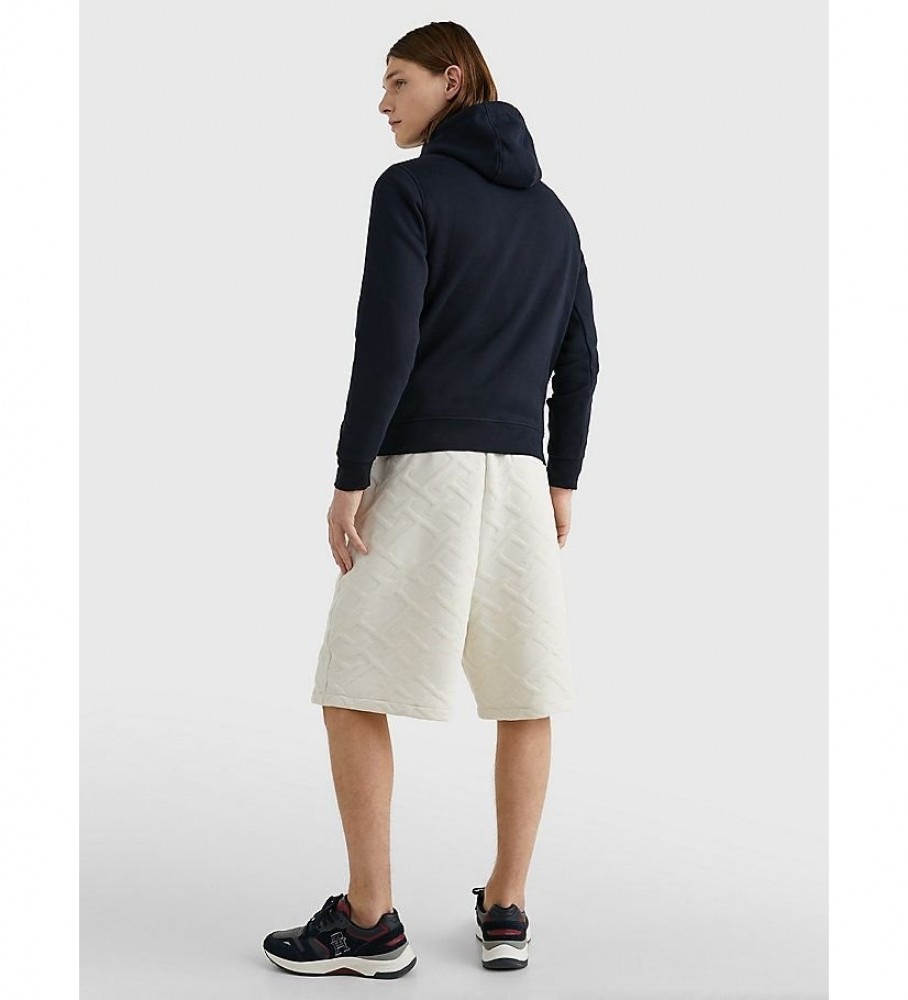 Moletom Tommy Hilfiger Core Logo Azul Marinho