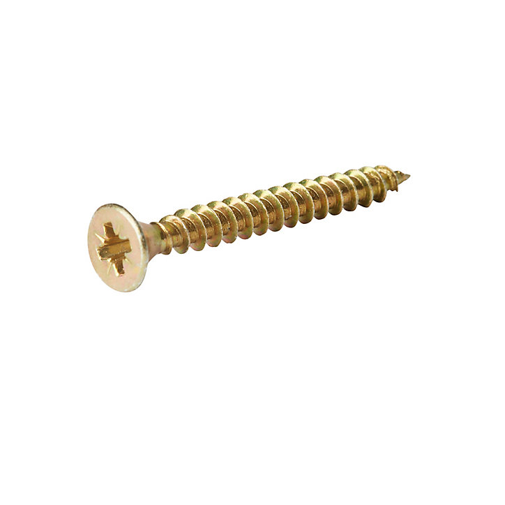 Vis à bois pozidriv tête fraisée 5x25 mm - 20 pièces