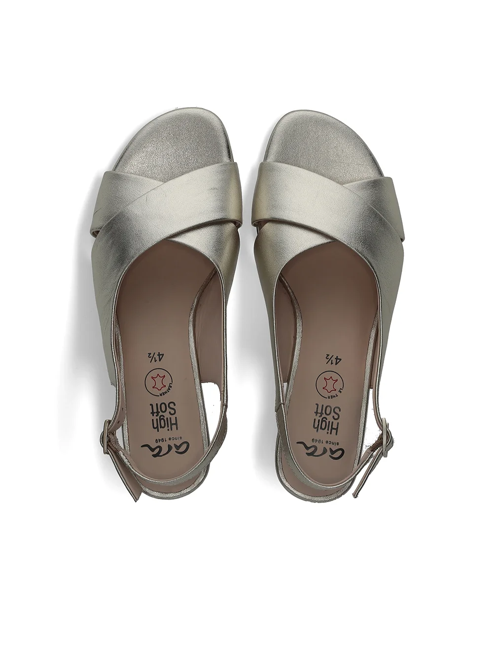 Sandalette Prato platin