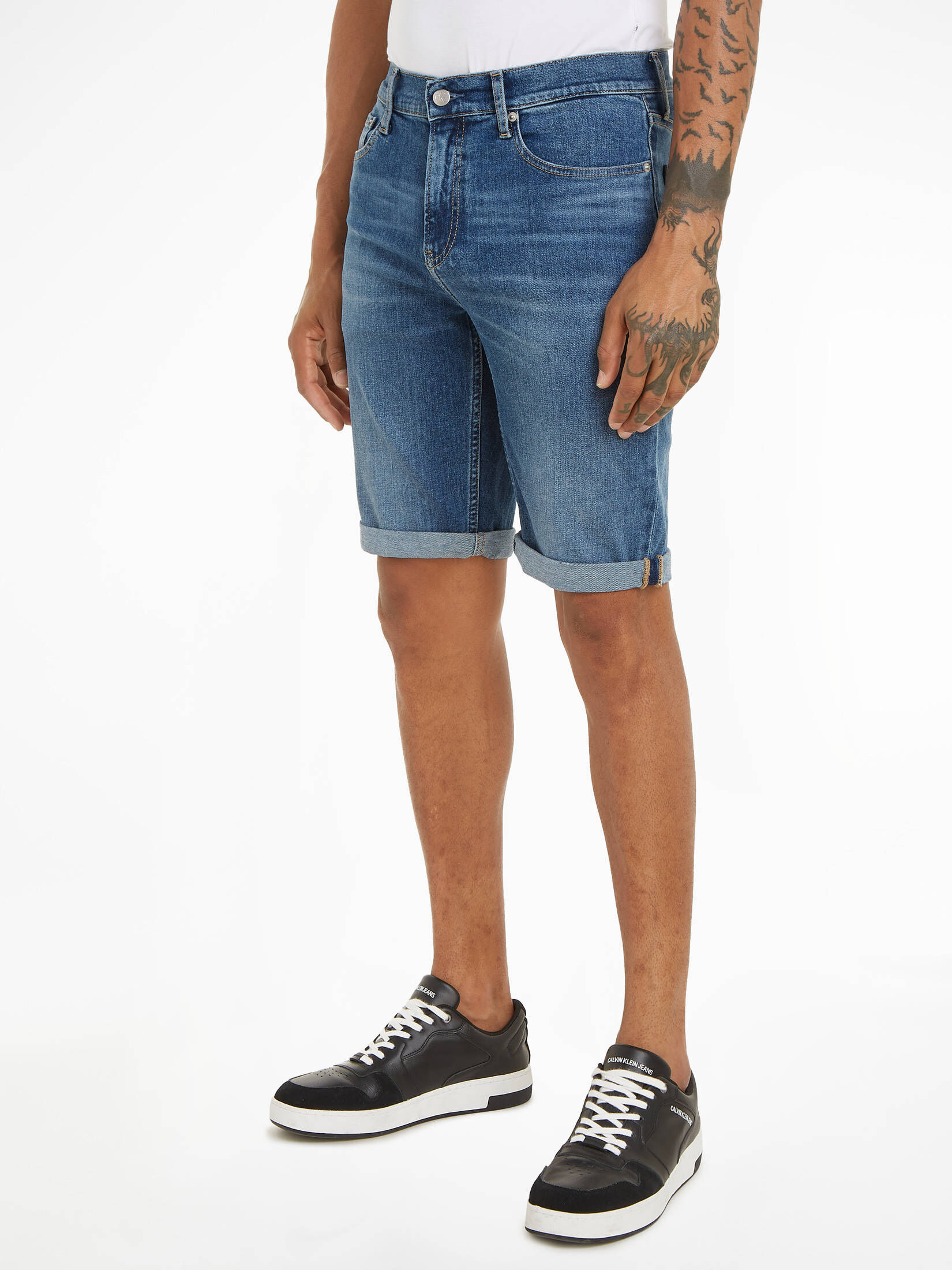 CALVIN KLEIN JEANS| Herren Jeansshorts SLIM SHORT Slim Fit