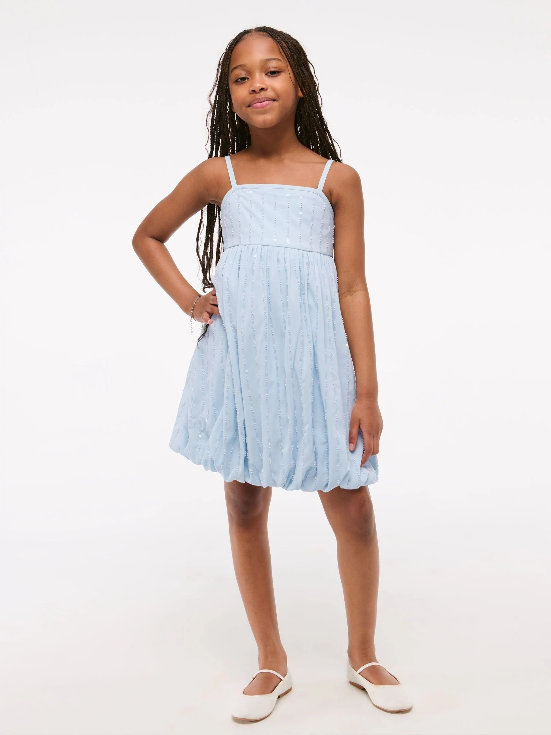 Abercrombie & Fitch High Neck Sequin Mini Dress