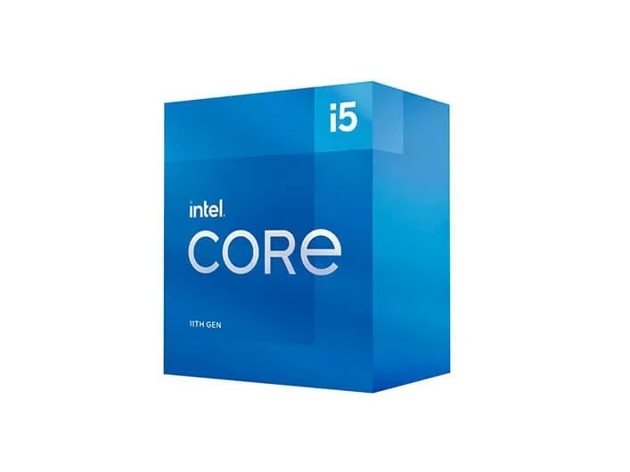 Intel® Core™ i5 11400 (Rocket Lake) - 6-core - 2,6 GHz (4,4 GHz turbo) - LGA1200 socket - Intel® Graphics UHD 750 - Box (Inkl. køler)