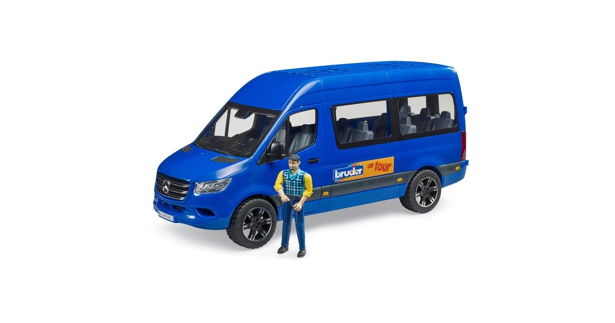 bruderMercedes-Benz Sprinter Transfer met bestuurder Modelvoertuig  (02681)