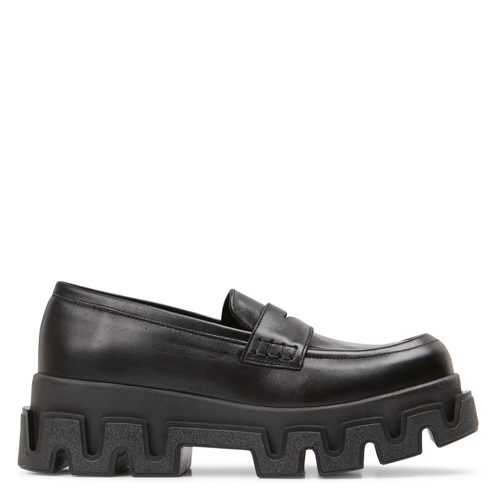 STELLA - Mocassins en cuir | Noir