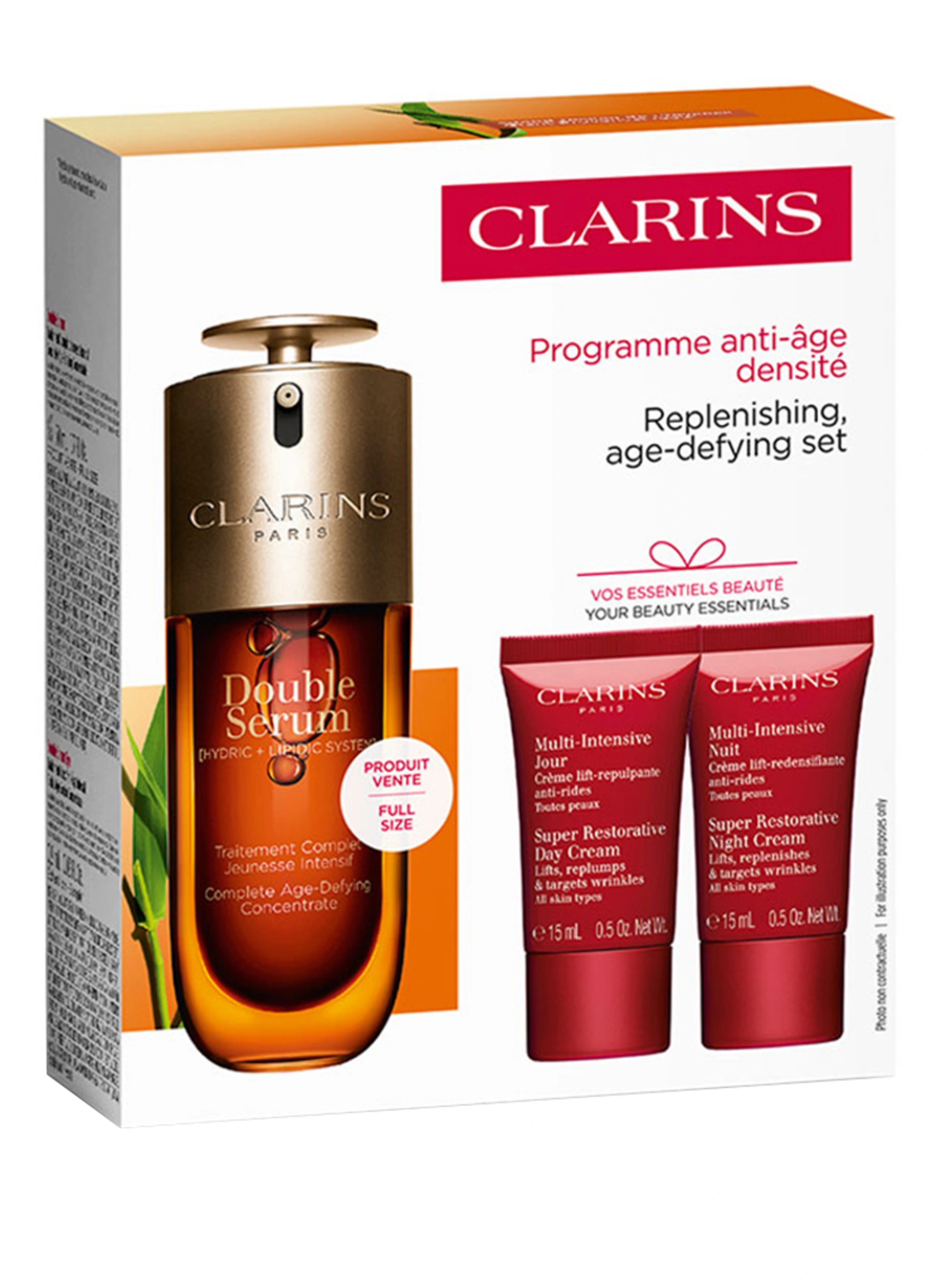 CLARINS DOUBLE SERUM & MULTI-INTENSIVE SET