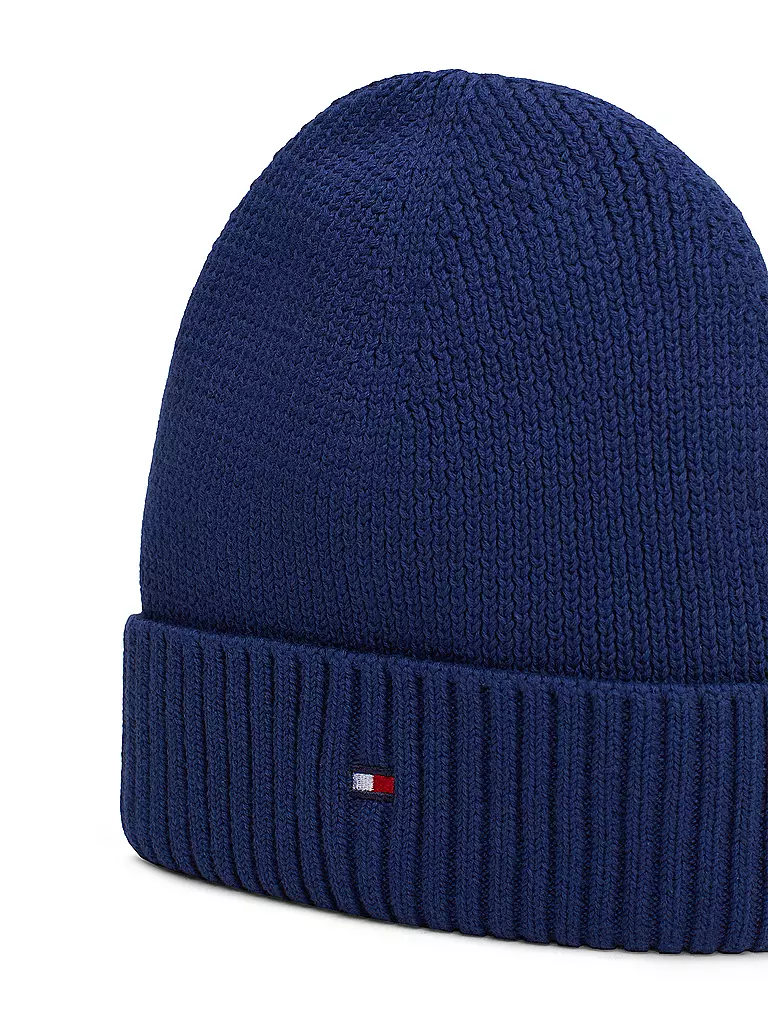TOMMY HILFIGER Jungen Mütze - Haube  blau