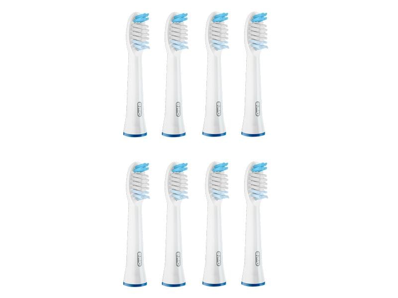 Oral-B Zahnbürstenkopf Pulsonic Clean, 8 Stück Aufsteckbürsten