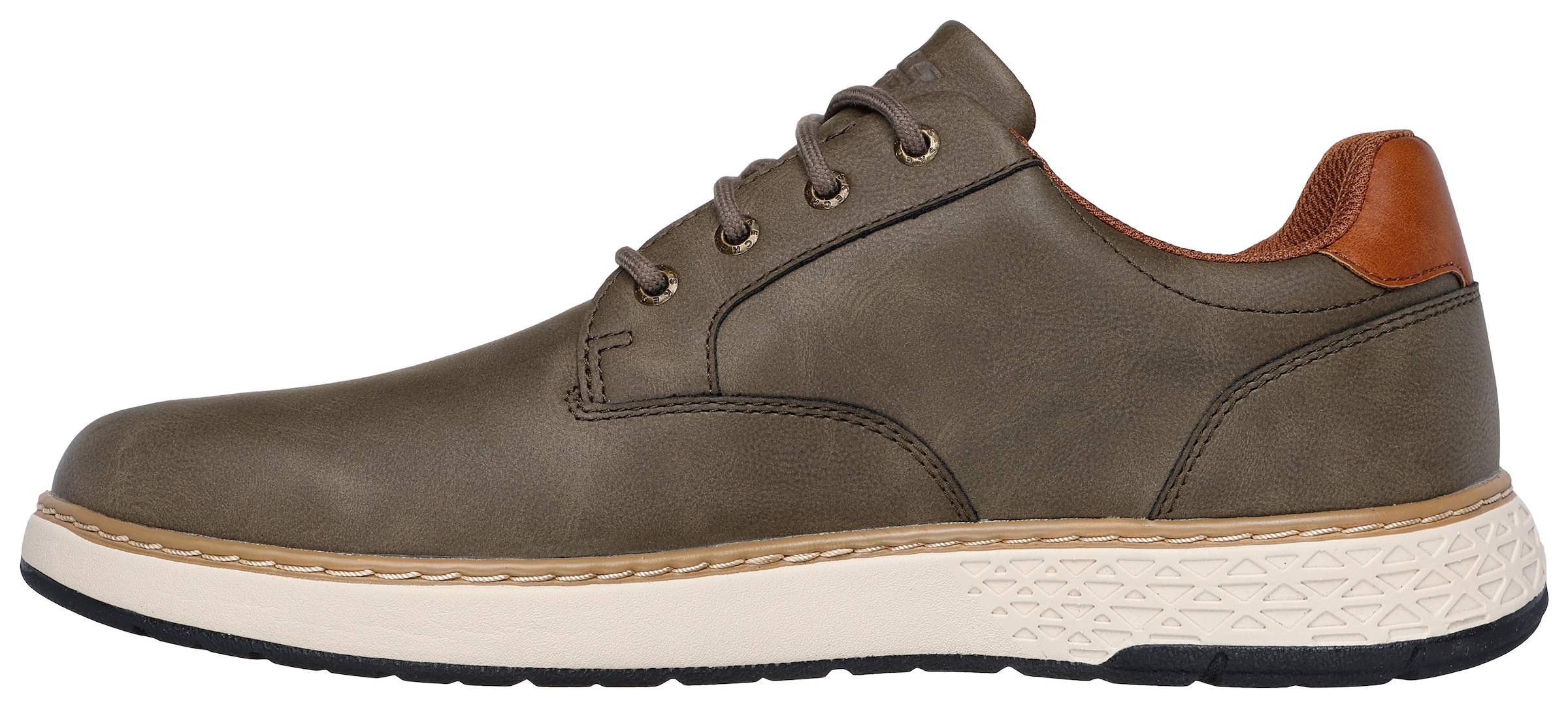 Skechers Schnürschuh »GARLAN«  , Trekking Schuh, Sneaker, Freizeitschuh mit Kontrastnähten