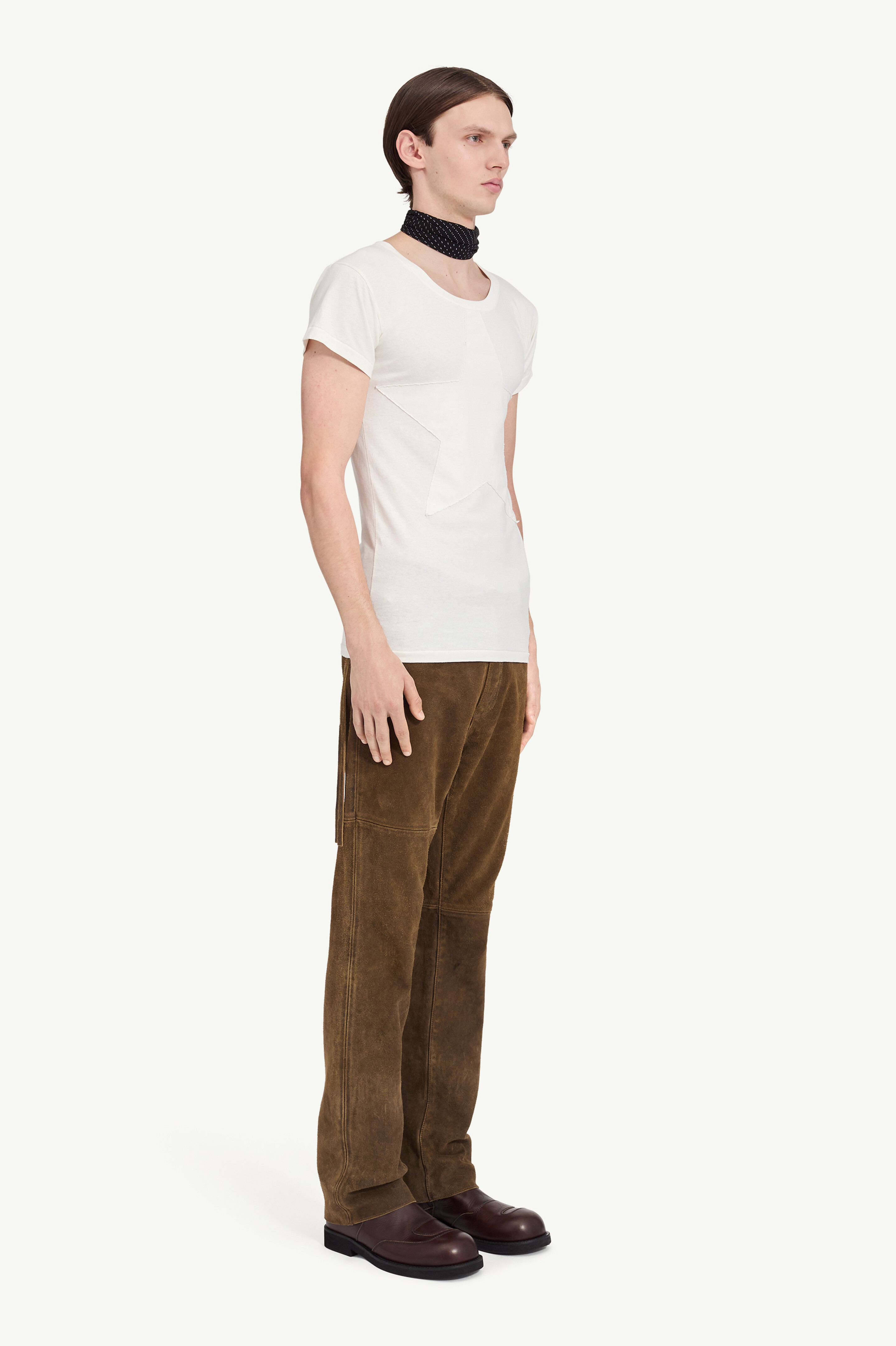 T-shirt à motif étoile en coton pour homme | MM6