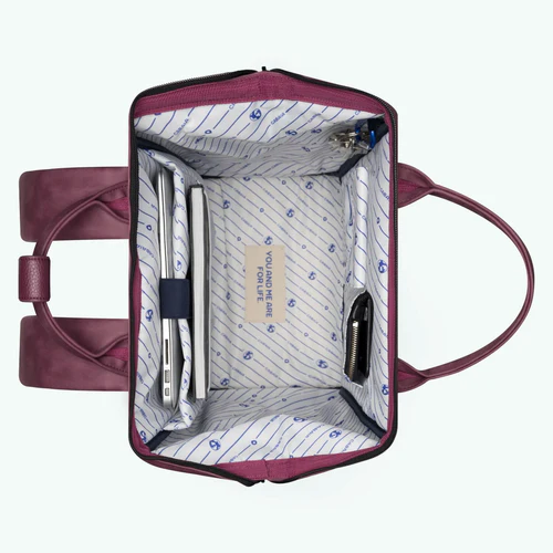 Sac à dos Adventurer Large Delhi bordeaux