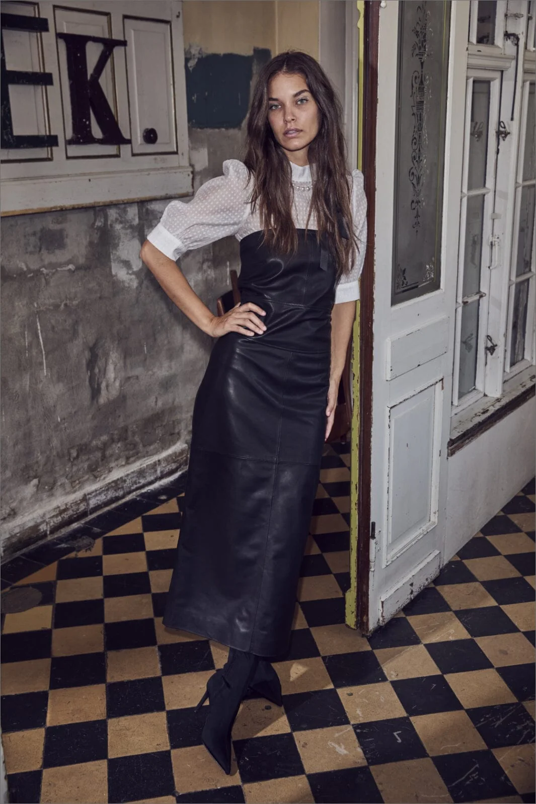 Co´Couture Phoebecc Leather Tube Dress 36403