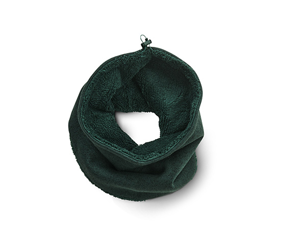 Strickfleece-Schlauchschal, grün