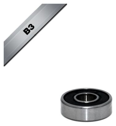 Roulement B3 - BLACKBEARING - 607-2rs