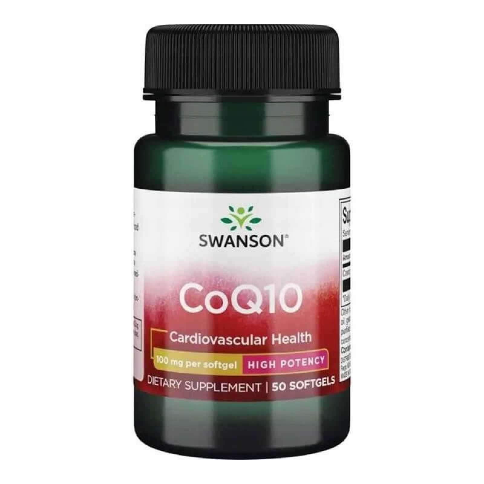 Swanson COQ10 100 mg 50 cápsulas