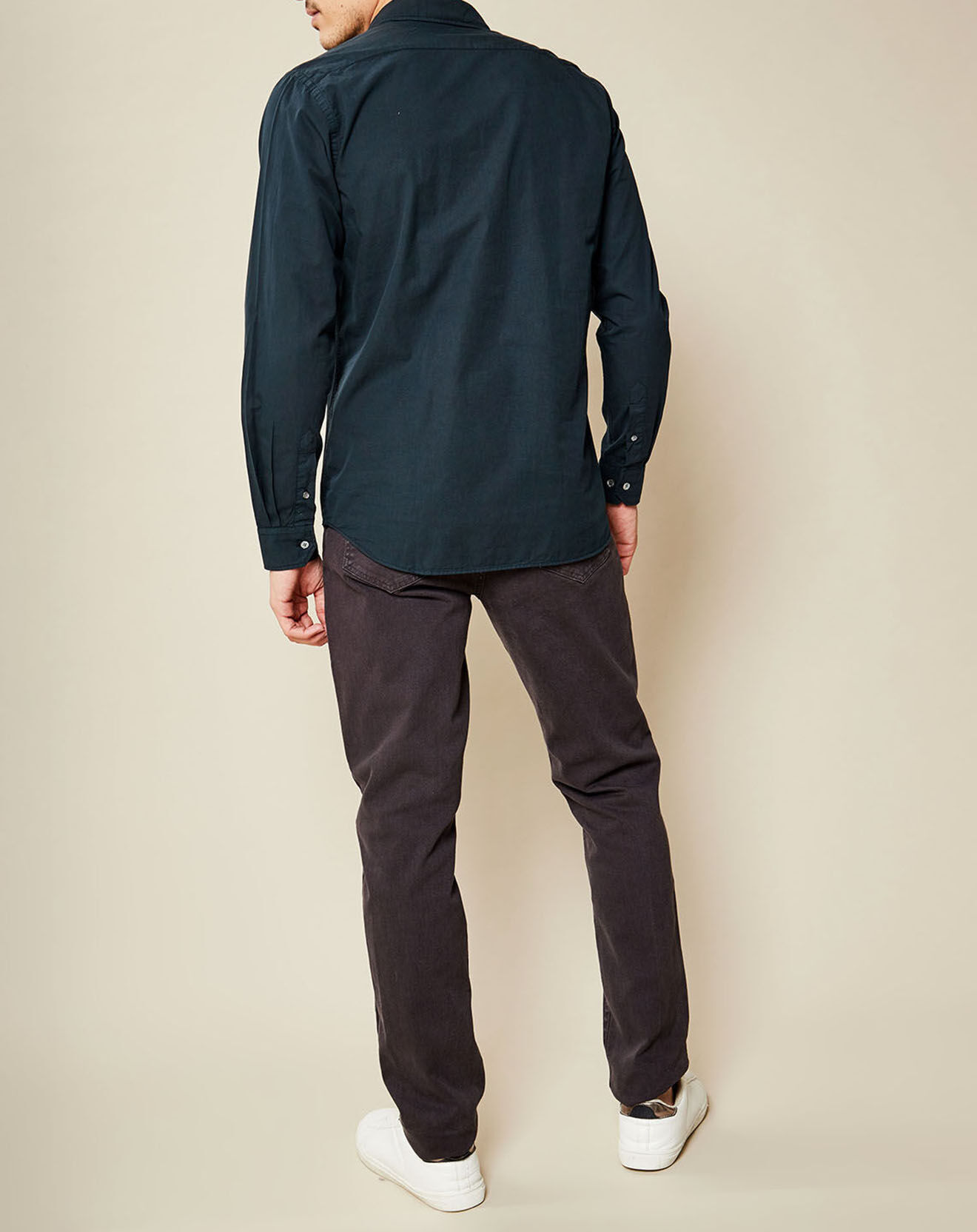 Hartford Chemise Slim Boil Hoody vert sapin