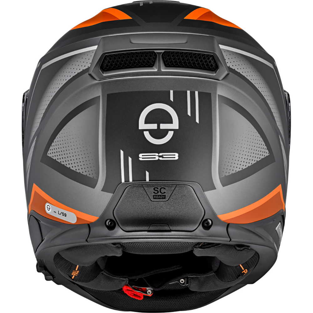 Schuberth - Casque S3 Storm Noir Mat / Orange