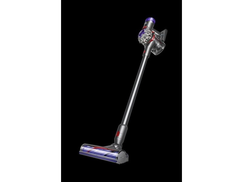 Dyson Akku-Hand- und Stielsauger V8 Advanced Silber/Violett Kabelloser Staubsauger für Haushalte mit Haustieren