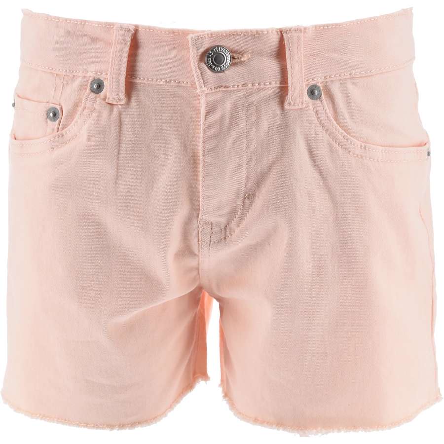 Levi's® Kids Girlsfriend Shorts Pale Peach