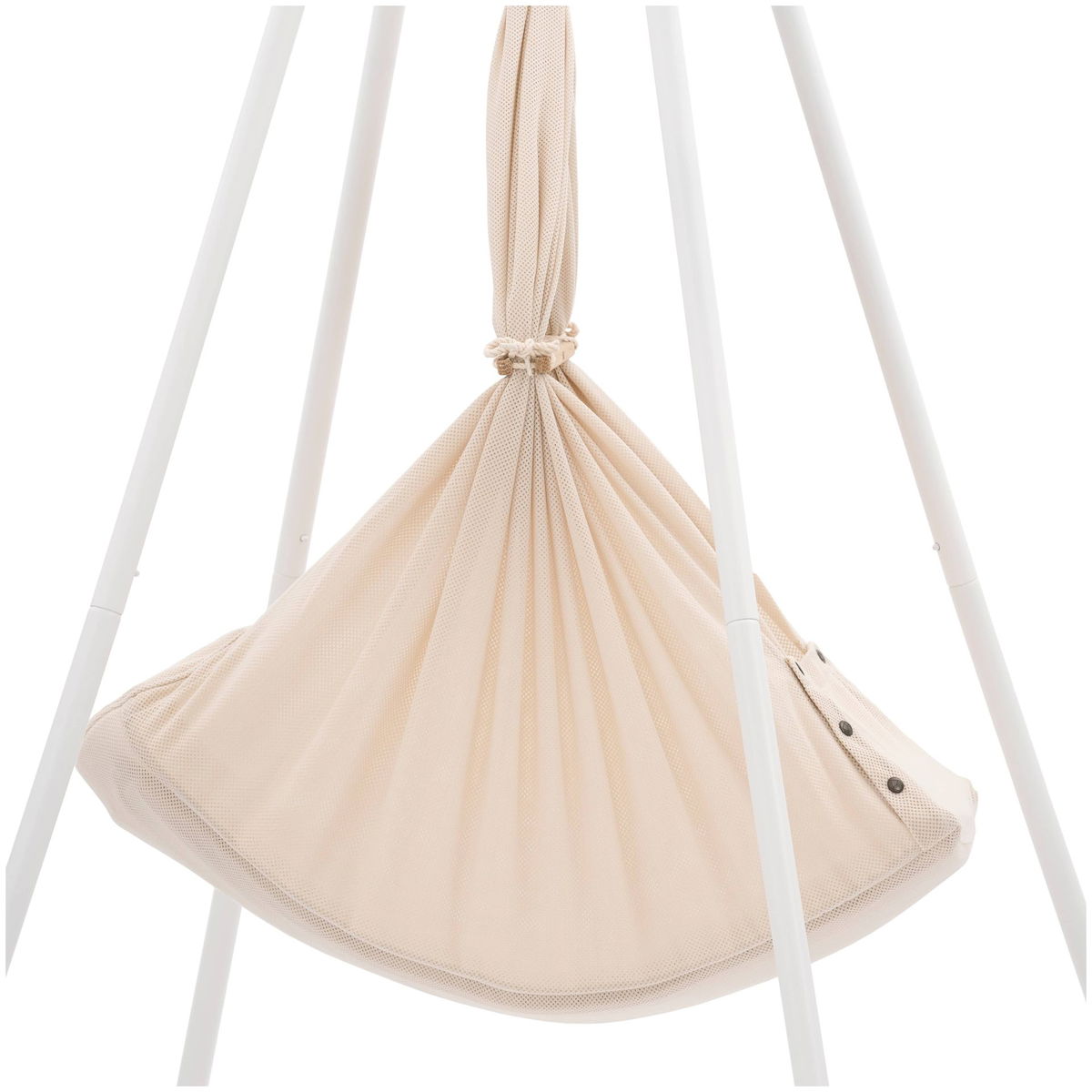 NonomoNonomo   Federwiege mit Tipi weiss almond