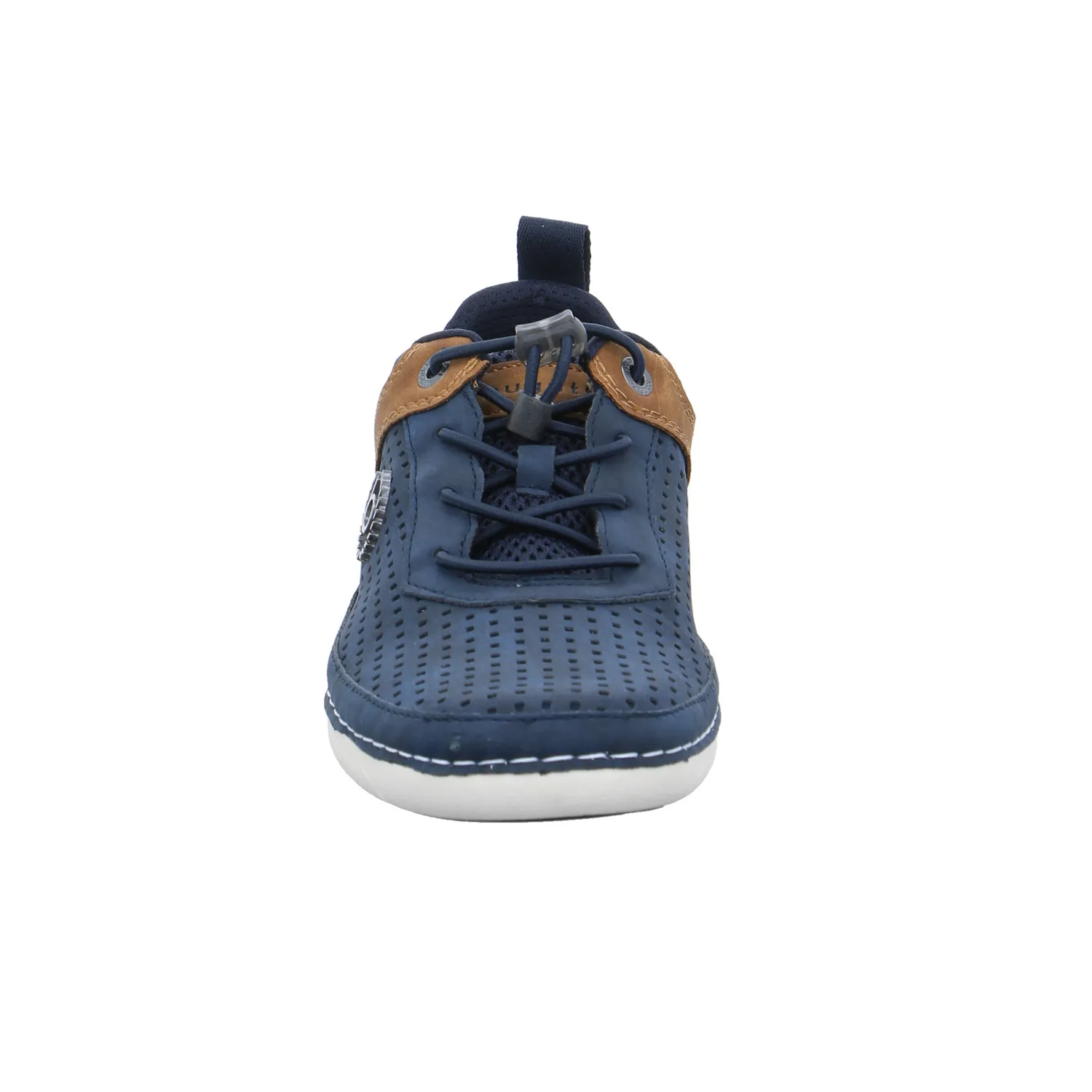 BUGATTI SHOES Halbschuhe Sneaker Blau Lederimitat