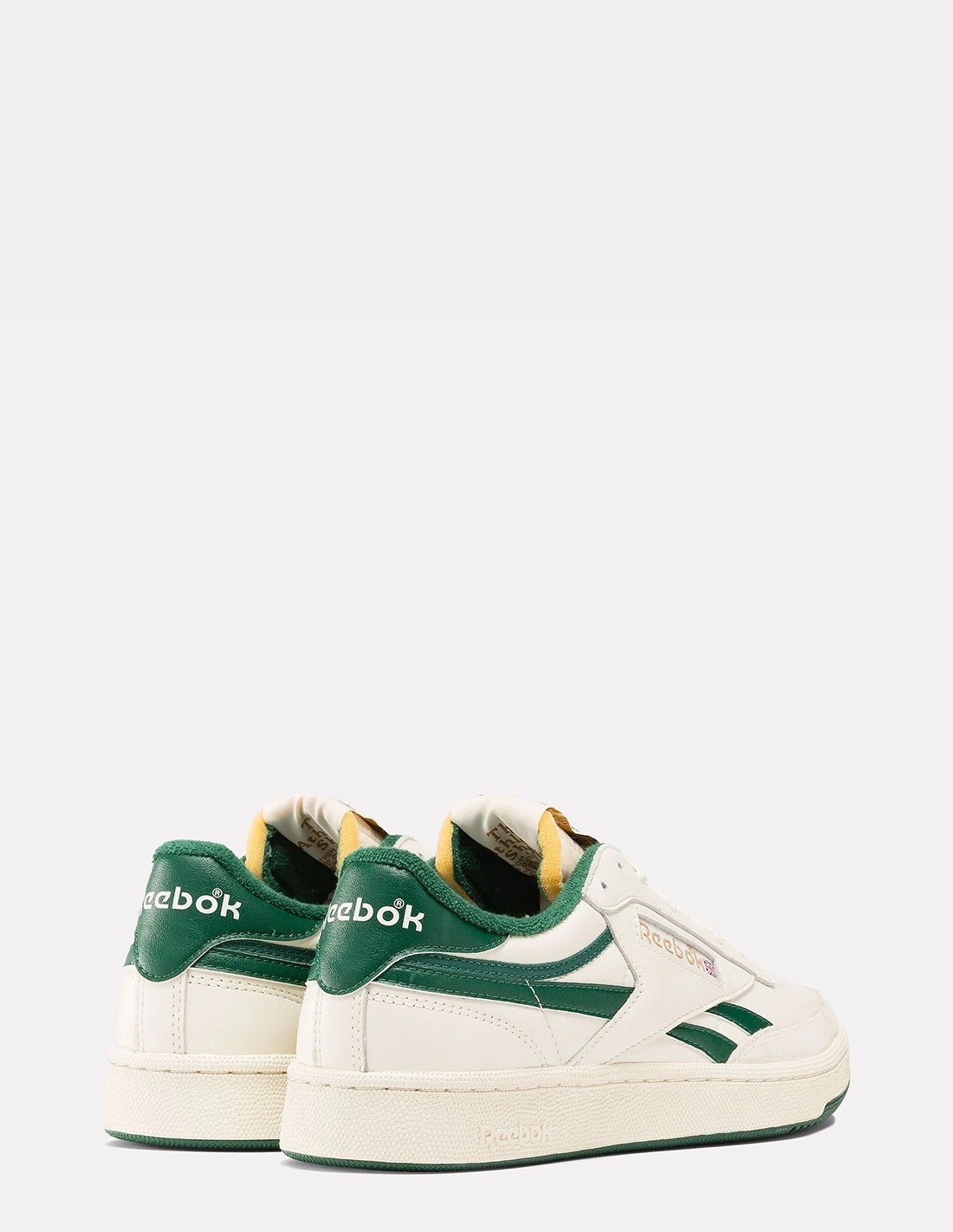 reebok Sneakers Homme Club C Revenge Vintage Blanc/Vert Cuir