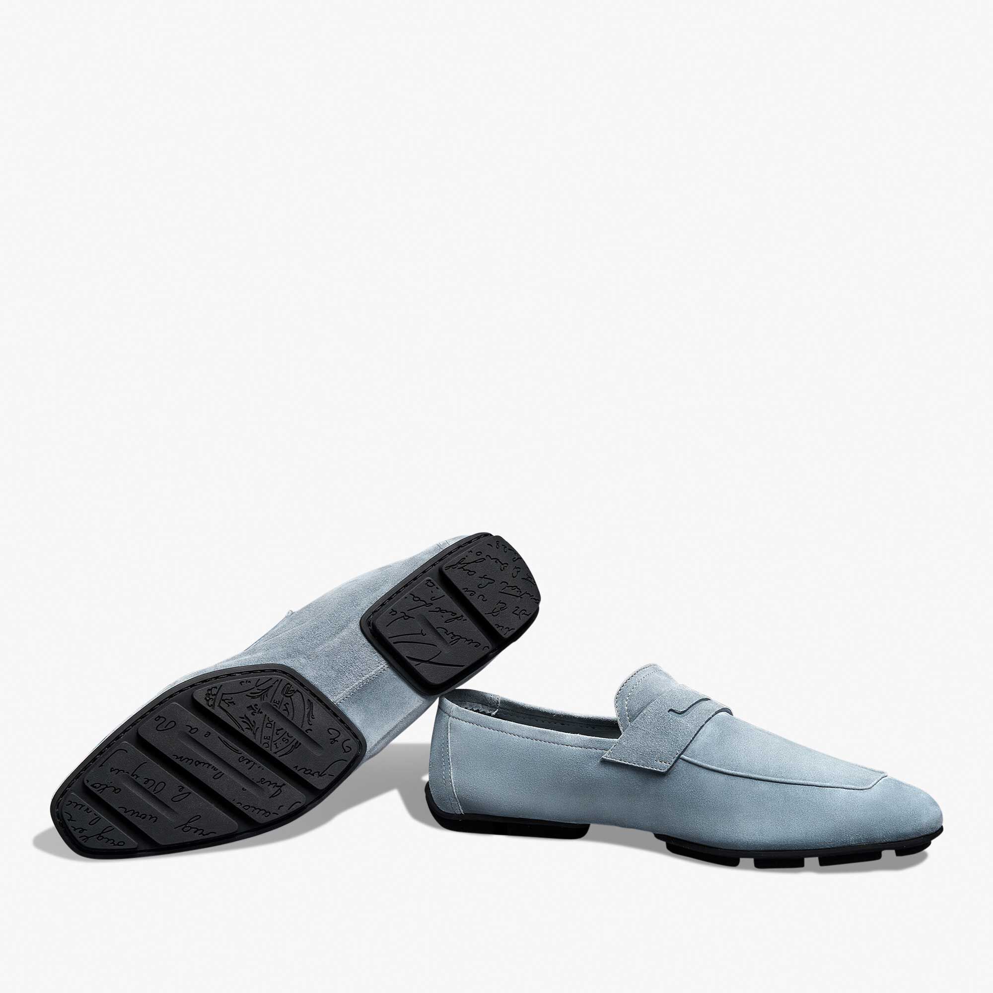 Mocassin Lorenzo Drive En Cuir Camoscio
