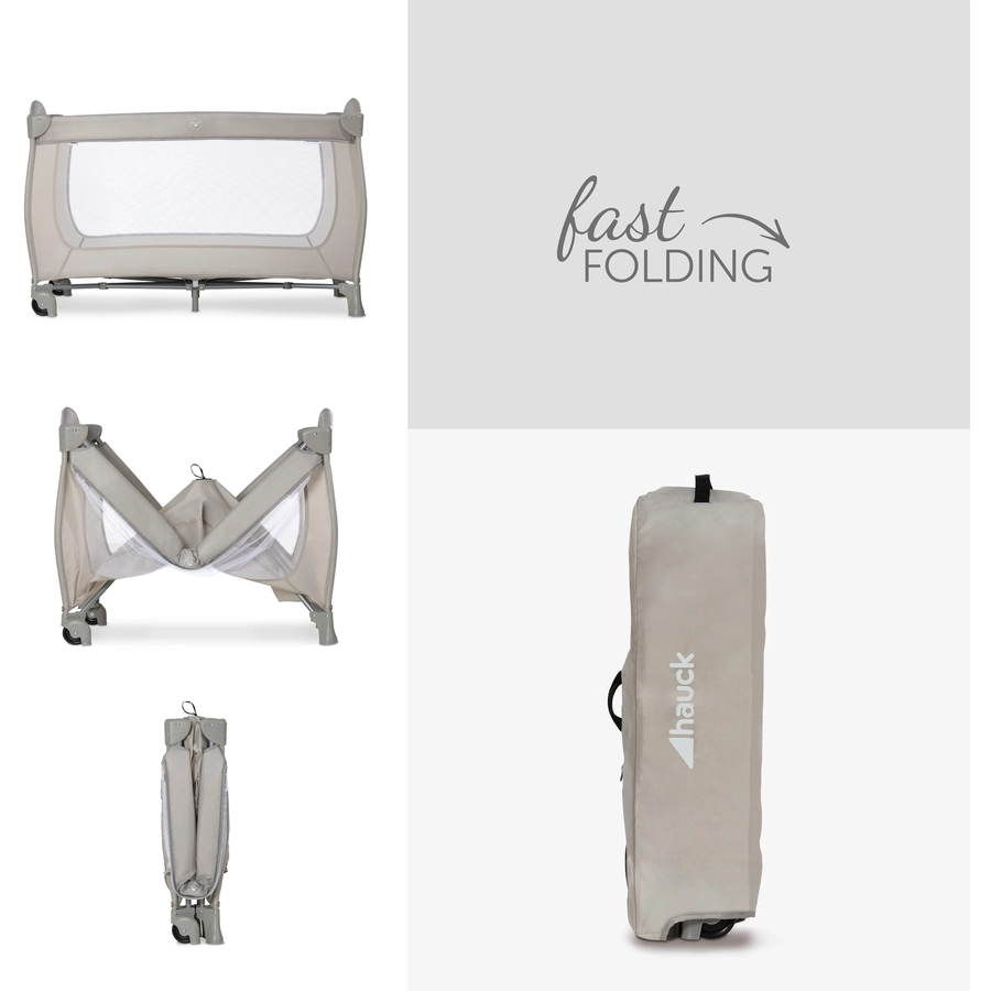 hauck Reisebett Sleep'n Play Go Plus Beige