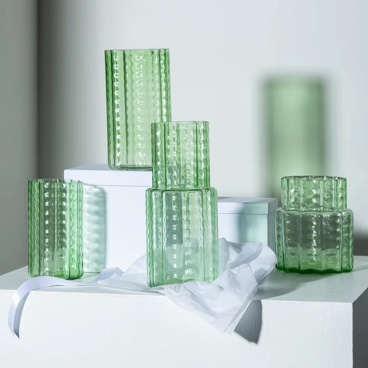 Serax - Waves N°4 Vase, grün