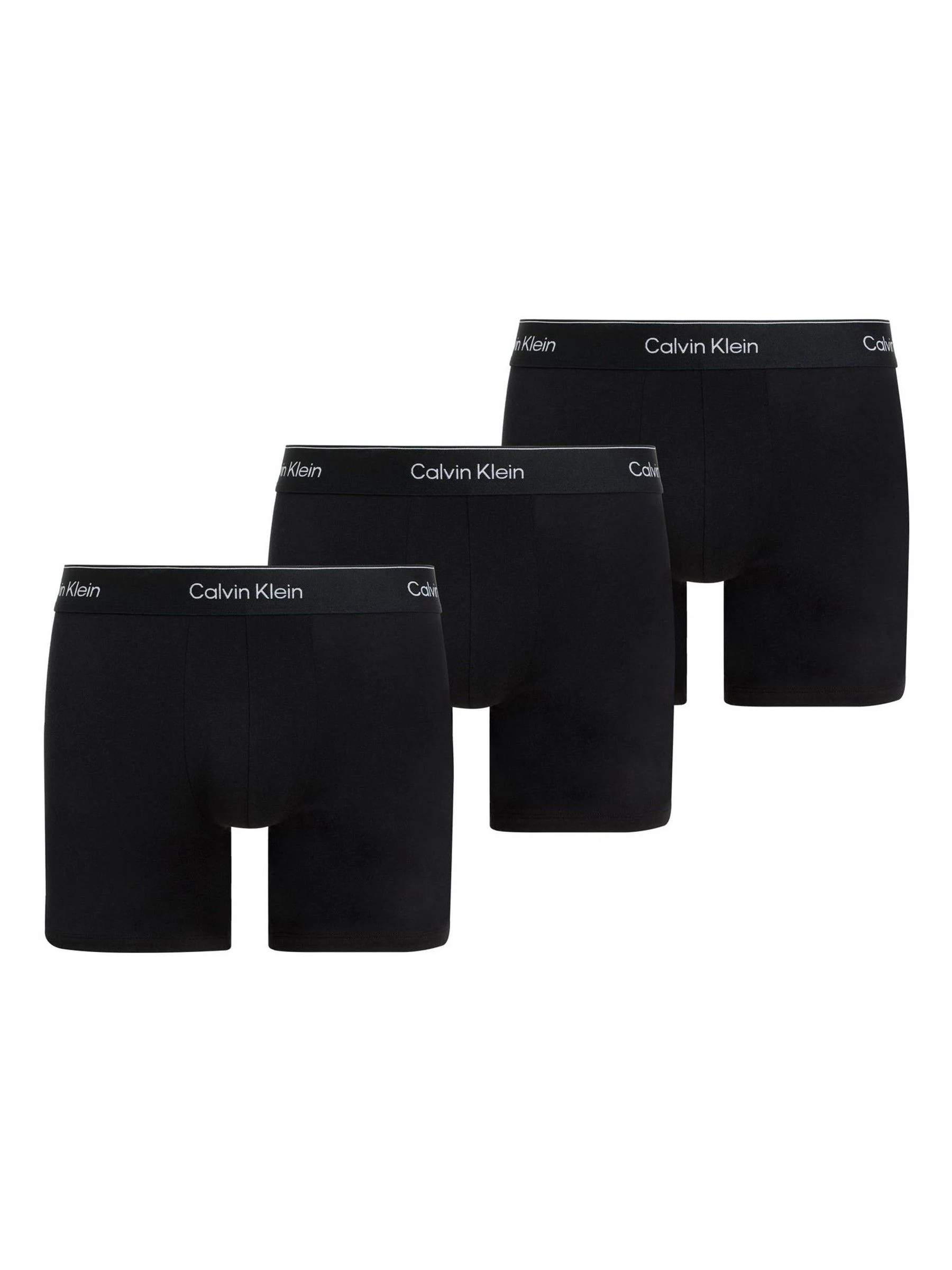 Zwart tonaal - Calvin Klein Icon Cotton Stretch 3 Pack Boxer Briefs