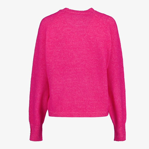 TwoDay gebreide dames trui fuchsia roze