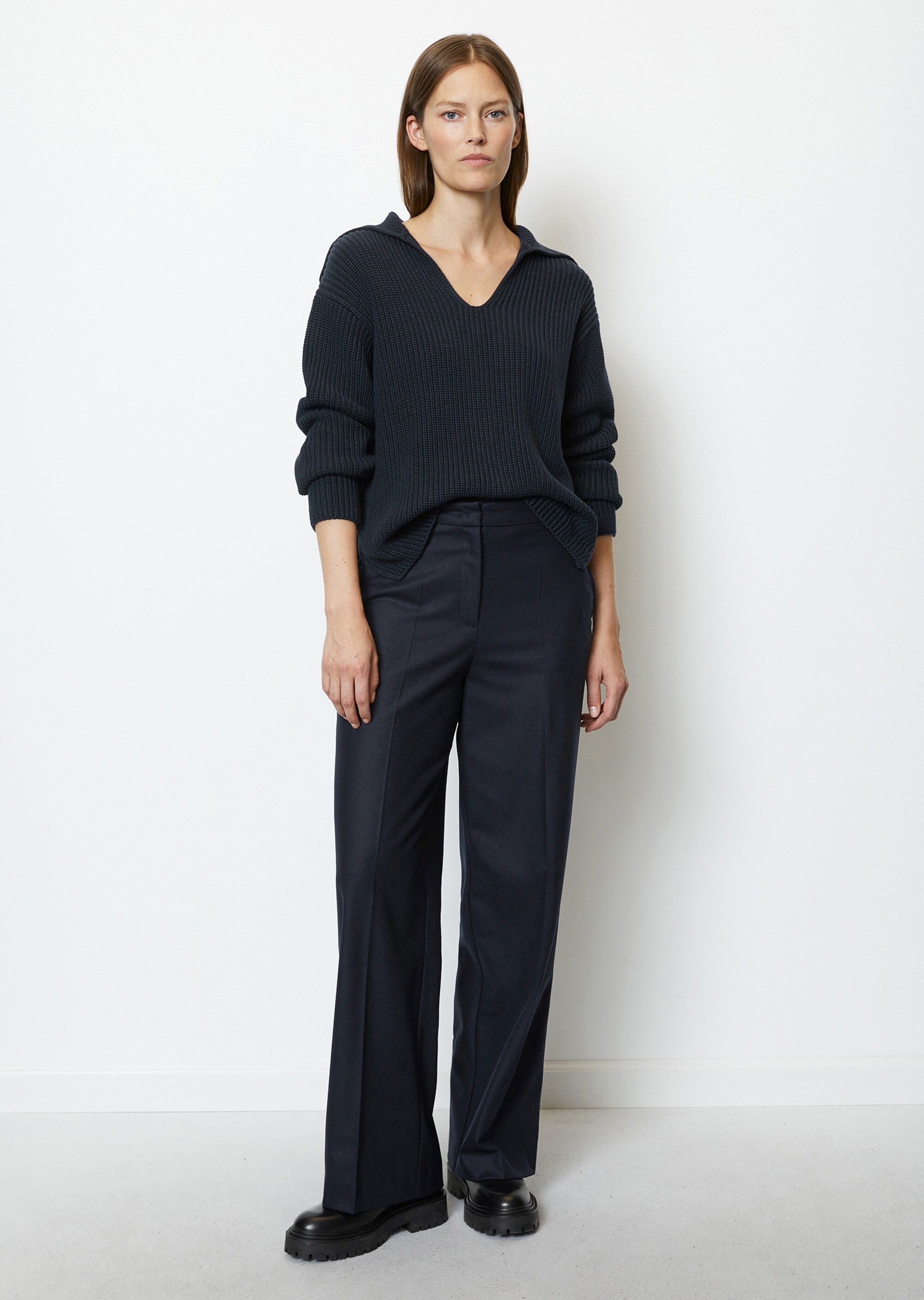 DfC Pullover im Troyer-Stil aus Organic Cotton
