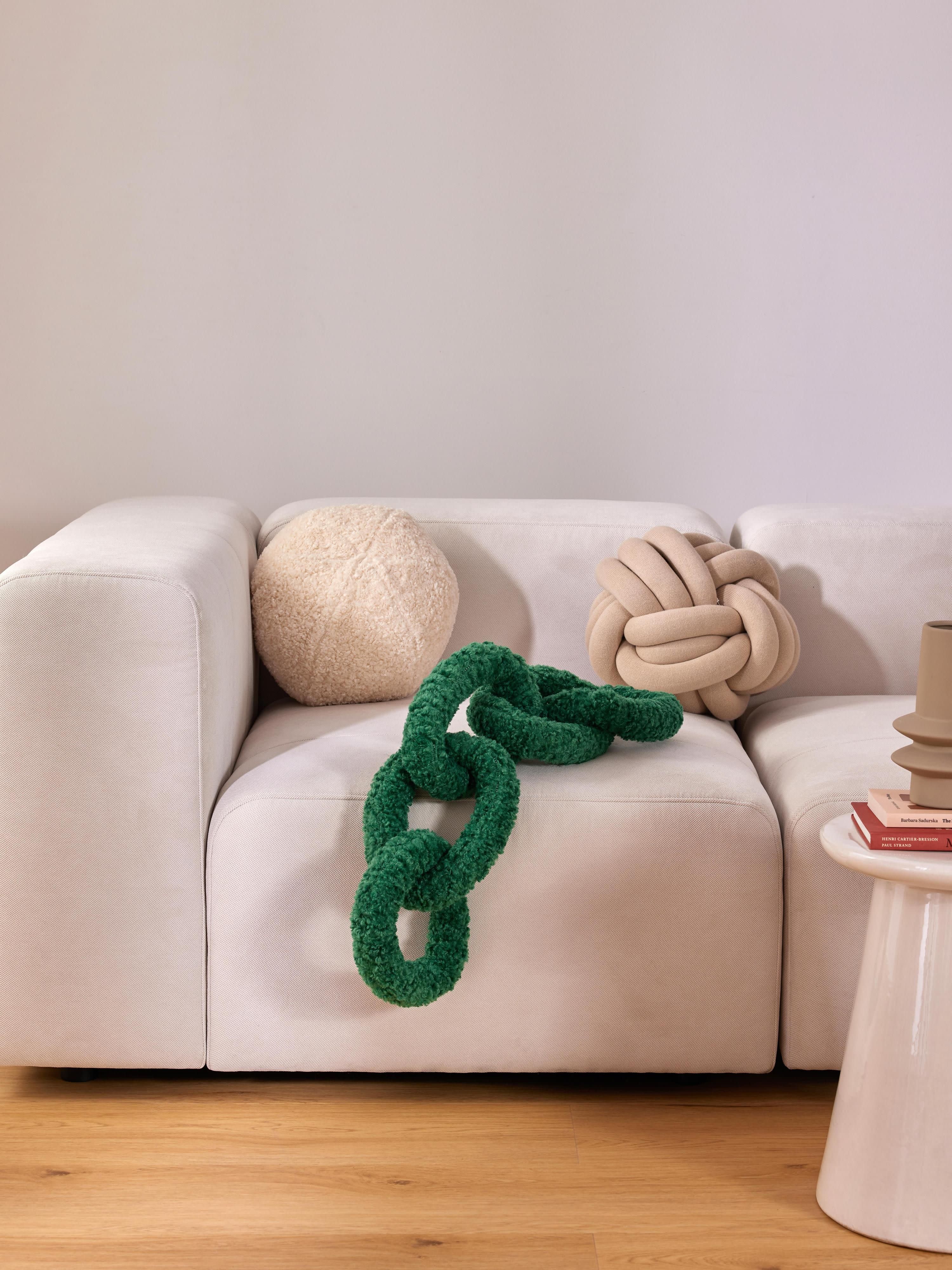 Teddy kussen Chain Dotty