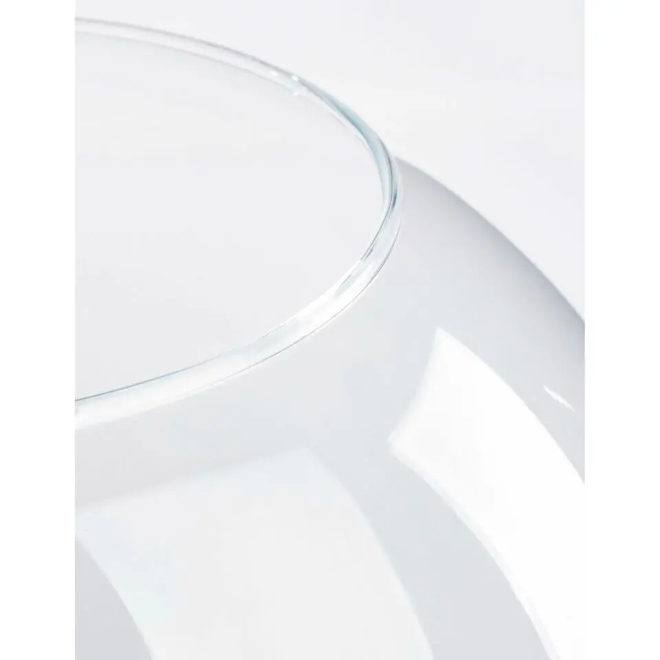 Mica Decorations Bolvaas - kom - transparant - glas - 31 x 40 cm