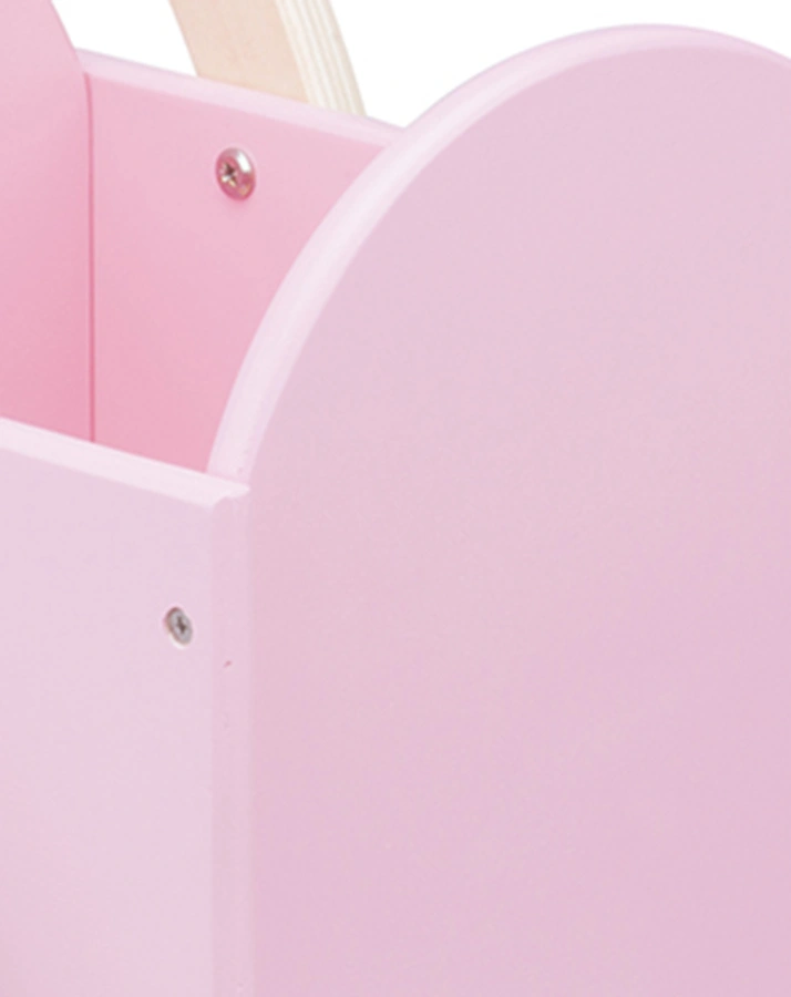 Rutscher mit Kasten in pink