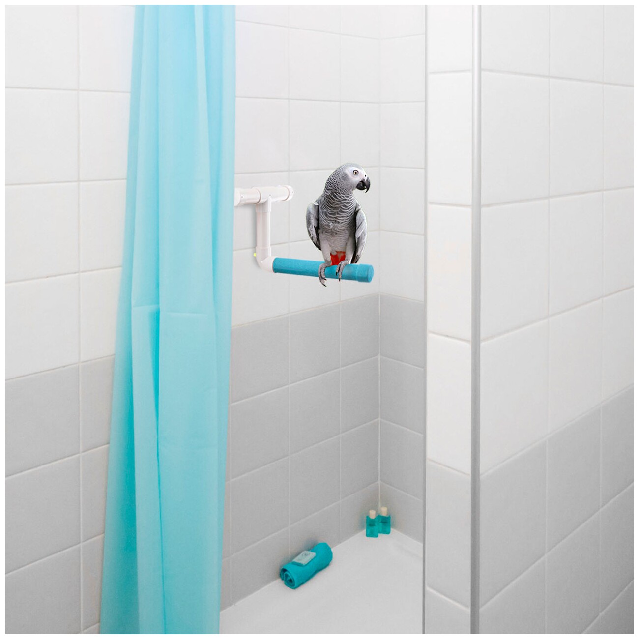 HappyBird Duschsitzstange L
