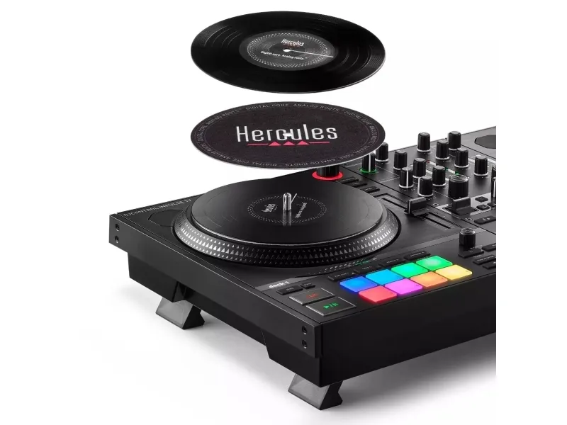 Hercules INPULSE T7, 3.5 mm/6.35 mm, 652 mm, 350 mm, 90 mm, 5 kg, USB